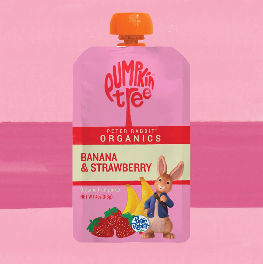 Peter Rabbit Organics está retirando del mercado bolsas de comida para bebés vendidas en Target y Kroger debido al riesgo de plástico.